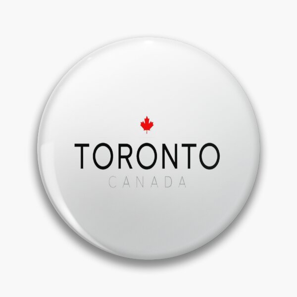 Item preview, Toronto Canada Typography – Bold Maple Leaf Travel Souvenir Design for City Lovers designed and sold by Bright Nest Studio.