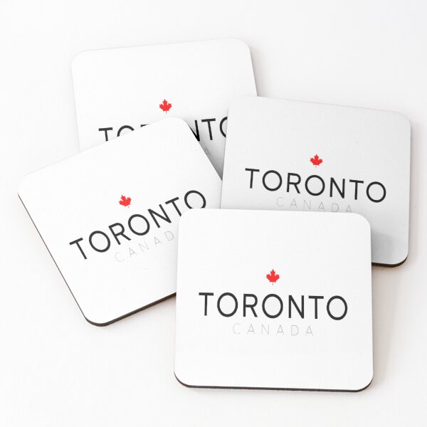 Item preview, Toronto Canada Typography – Bold Maple Leaf Travel Souvenir Design for City Lovers designed and sold by Bright Nest Studio.
