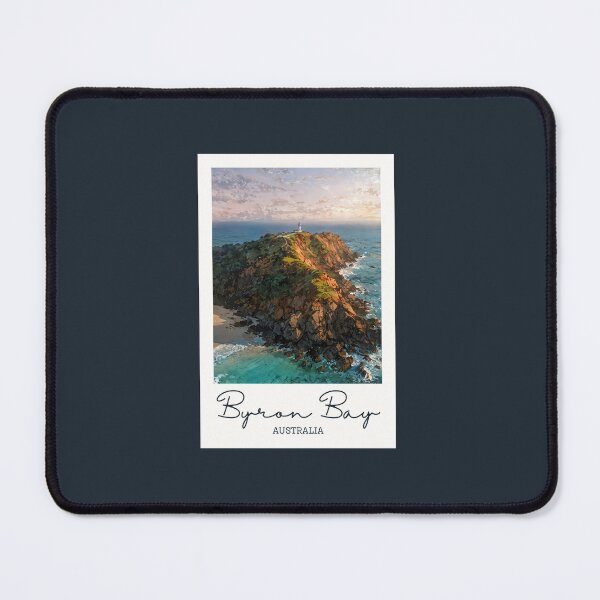 Item preview, Byron Bay Lighthouse Cliff - Vintage Souvenir designed and sold by twentytwo ART souvenir designs.