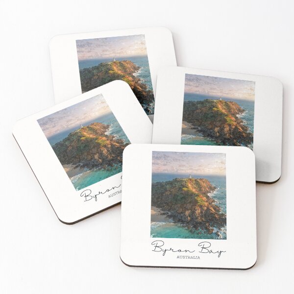 Item preview, Byron Bay Lighthouse Cliff - Vintage Souvenir designed and sold by twentytwo ART souvenir designs.