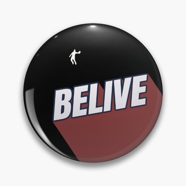 Item preview, Believe Basketball Motivational Sports Silhouette designed and sold by area248.