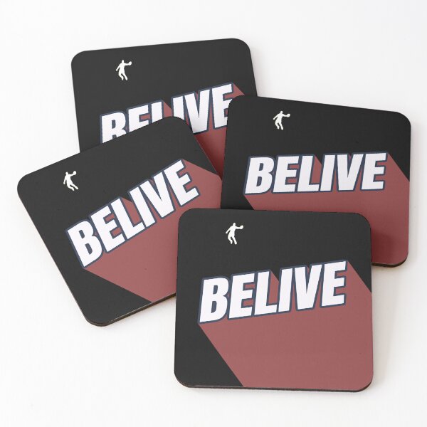 Item preview, Believe Basketball Motivational Sports Silhouette designed and sold by area248.