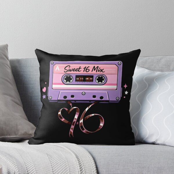 Item preview, Sweet 16 Mix Retro Cassette Tape Birthday designed and sold by SplashTastic.