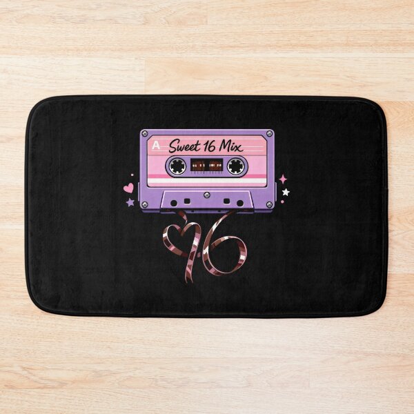 Item preview, Sweet 16 Mix Retro Cassette Tape Birthday designed and sold by SplashTastic.