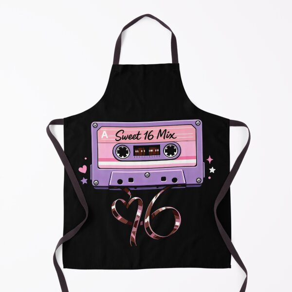 Item preview, Sweet 16 Mix Retro Cassette Tape Birthday designed and sold by SplashTastic.
