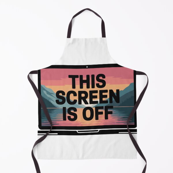 Item preview, This Screen is Off Nature Sunset Digital Detox designed and sold by PixelWaveBD.