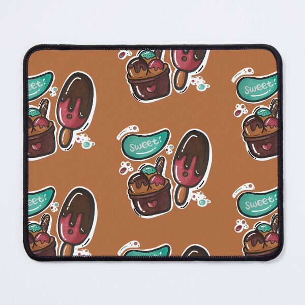 Item preview, Hand-Drawn Sweet Dessert Cup with a Chocolate Popsicle designed and sold by lazypencil.art.