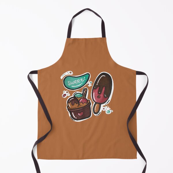 Item preview, Hand-Drawn Sweet Dessert Cup with a Chocolate Popsicle designed and sold by lazypencil.art.