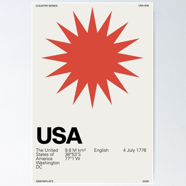 Item preview, USA designed and sold by grafikplatz.