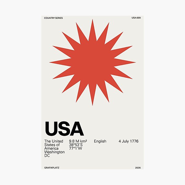 Item preview, USA designed and sold by grafikplatz.