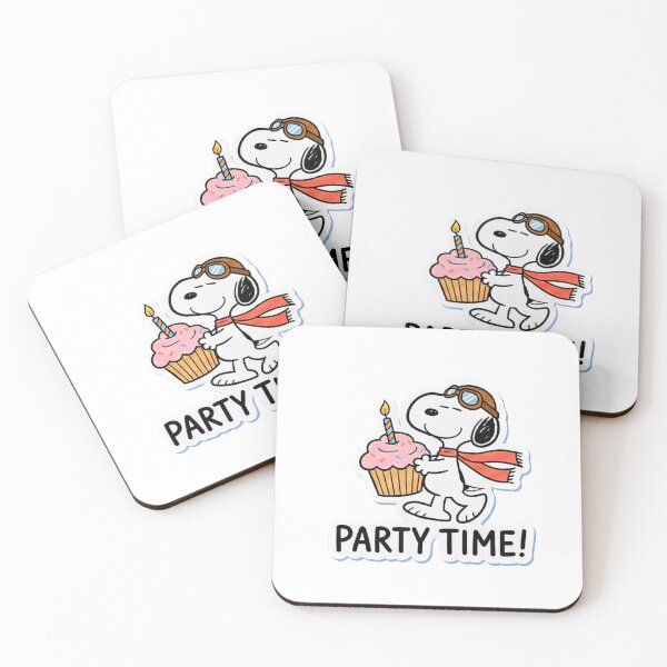 Item preview, Flying Ace Birthday Celebration - Cute Beagle with Cupcake designed and sold by XM STOREZ .