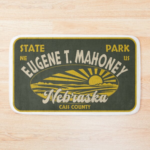 Item preview, Eugene T. Mahoney State Park, Cass County, Nebraska, badge design designed and sold by Wanderful-roads.