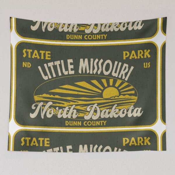Item preview, Little Missouri State Park, Dunn County, North Dakota, badge design designed and sold by Wanderful-roads.