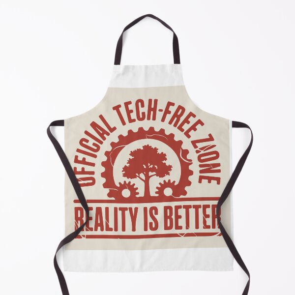 Item preview, Official Tech-Free Zone Reality is Better Nature Growth designed and sold by PixelWaveBD.