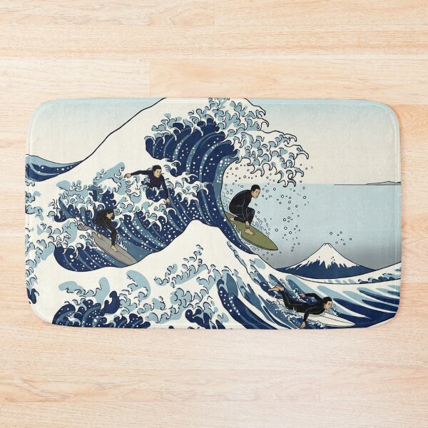 Item preview, UkiyoeRemix#2 Japanese Wave Surfer designed and sold by kikunoT.