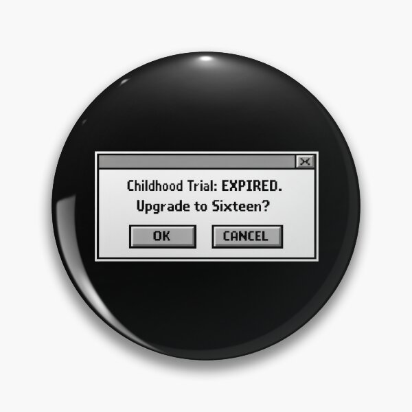 Item preview, Childhood Trial Expired Upgrade To Sixteen Retro PC designed and sold by SplashTastic.