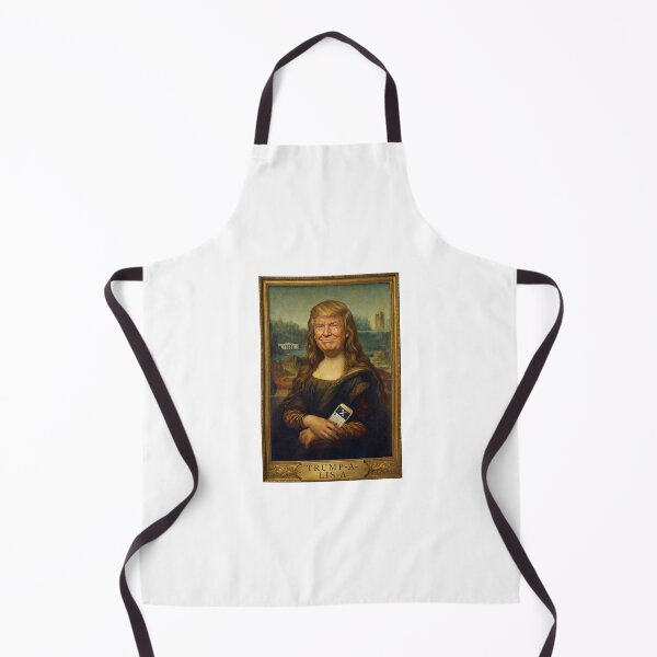 Item preview, Trump-a-Lisa Classic Art Parody | Political Cartoon Satire Design designed and sold by JVDesignsShop.
