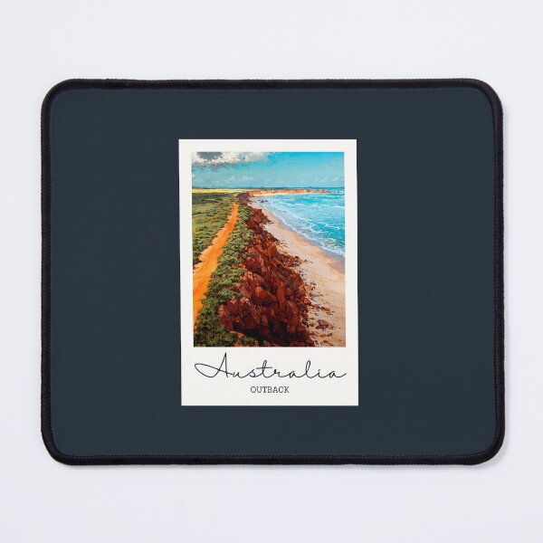 Item preview, Remote Australia Coastal Red Dirt - Vintage Souvenir designed and sold by twentytwo ART souvenir designs.