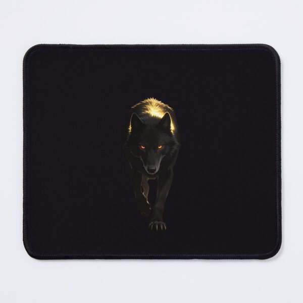 Item preview, Dark Sacred Wolf Advances Through Cathedral Nave designed and sold by GeoWhimsy Studio.