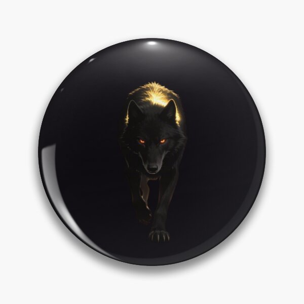 Item preview, Dark Sacred Wolf Advances Through Cathedral Nave designed and sold by GeoWhimsy Studio.