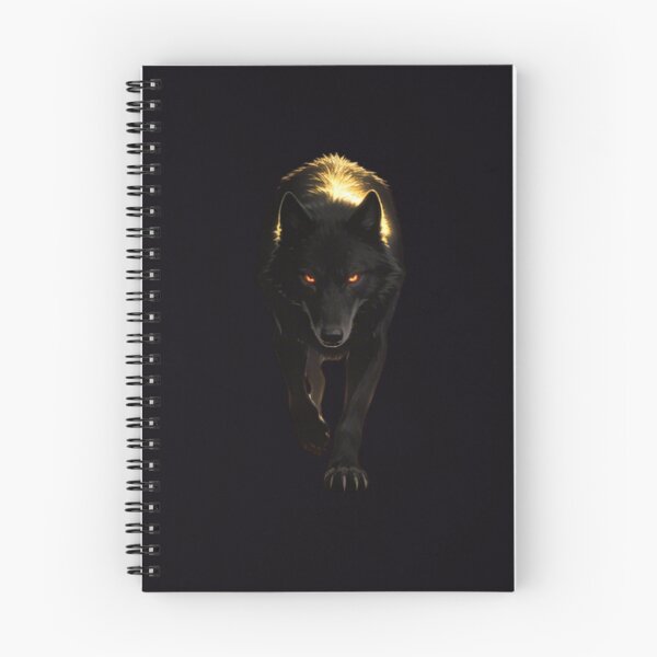 Item preview, Dark Sacred Wolf Advances Through Cathedral Nave designed and sold by GeoWhimsy Studio.