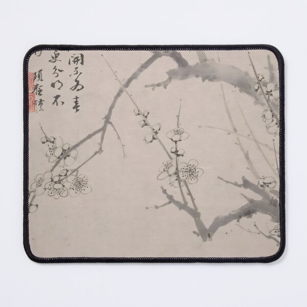 Item preview, Winter's promise- Plum blossom in ink designed and sold by Paper & Pine .