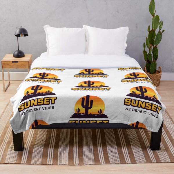 Item preview, Saguaro Sunset Holiday Arizona Desert Art designed and sold by IRON WINGS /USAF.