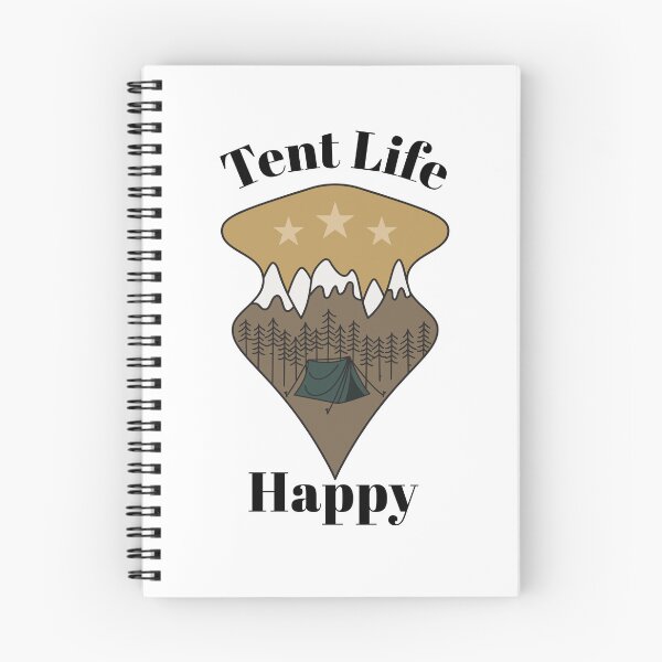 Item preview, Tent Life Happy designed and sold by SarcasticTeez.