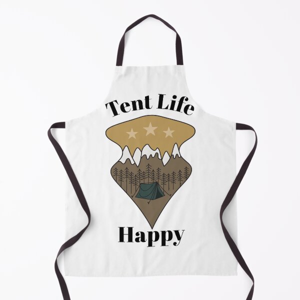 Item preview, Tent Life Happy designed and sold by SarcasticTeez.