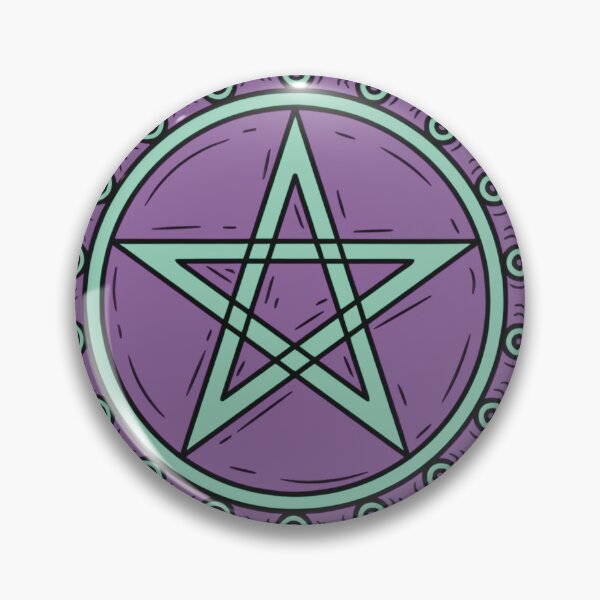 Item preview, Triple Moon Pentagram Mystic Symbol designed and sold by Hedon77.