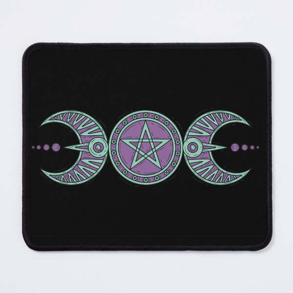 Item preview, Triple Moon Pentagram Mystic Symbol designed and sold by Hedon77.
