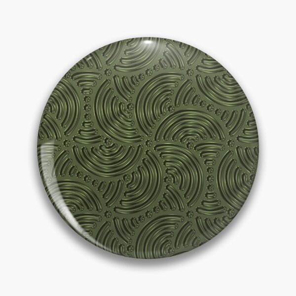 Item preview, Seigaiha Uzushio Vortex - Green designed and sold by Uzushio-En.