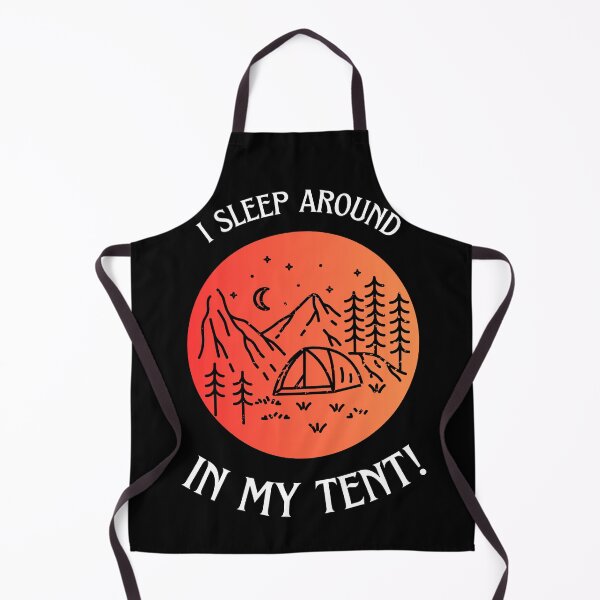 Item preview, Camping Tent I Sleep Around In My Tent! designed and sold by OldSkullDesigns.