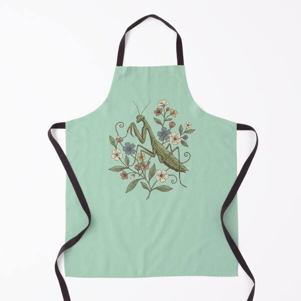 Item preview, Praying Mantis Botanical Art designed and sold by BirdsnStuff.