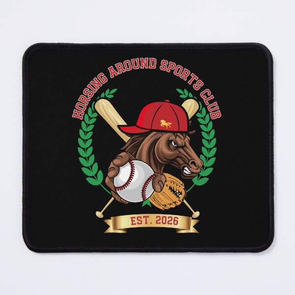 Item preview, Horsing Around Sports Club Baseball Horse Mascot Est 2026 designed and sold by area248.