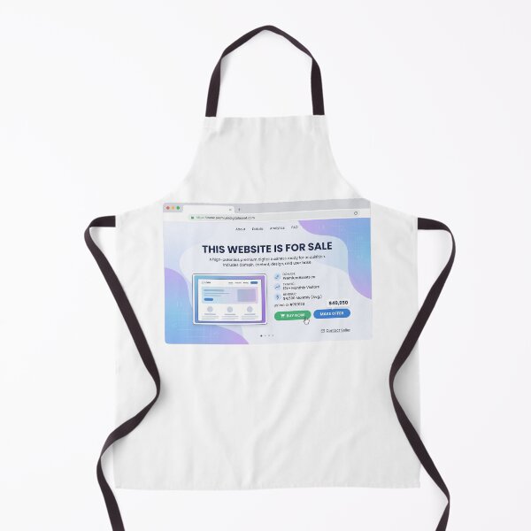 Item preview, website for sale designed and sold by Letter & Petal.