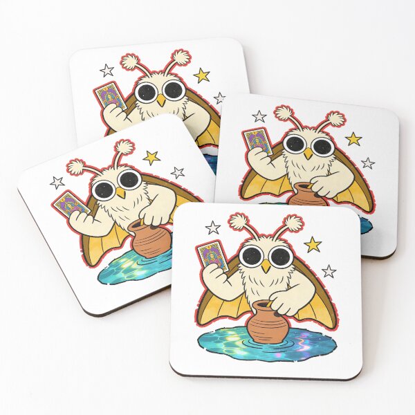 Item preview, Mystical Night Moth Tarot Reader Fortune Teller Gift for Witchy Spirit Friend Spiritual Insect Astrology Lover designed and sold by Cherrydora.