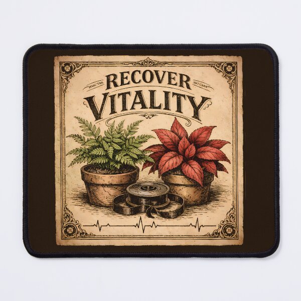 Item preview, Vintage Botanical Healing Herbs Print designed and sold by agearb.