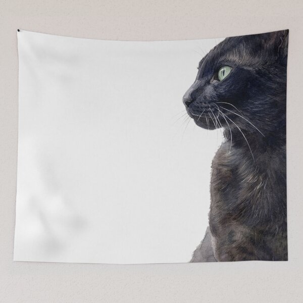 Item preview, Black cat  designed and sold by 4rtistcDrift.