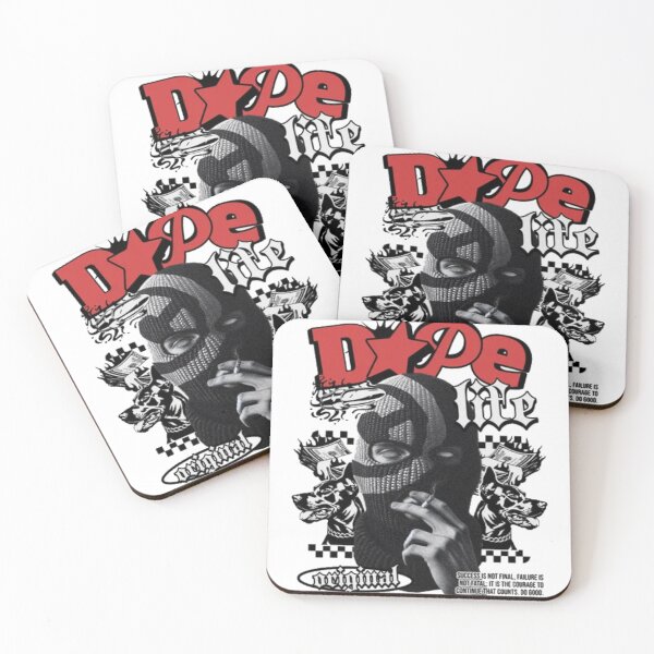 Item preview, Dope Life Streetwear - Ski Mask & Doberman Dogs Graphic designed and sold by GenZFashion000.