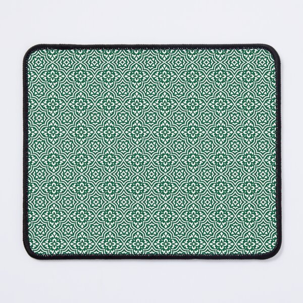 Item preview, Emerald Harmony – Timeless Abstract Oriental Geometric Pattern designed and sold by CreativeCanvas8.