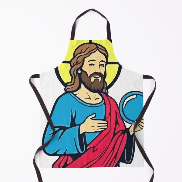 Item preview, Disc Golf Jesus What Would Jesus Throw WWJT WWJD designed and sold by teenugs.