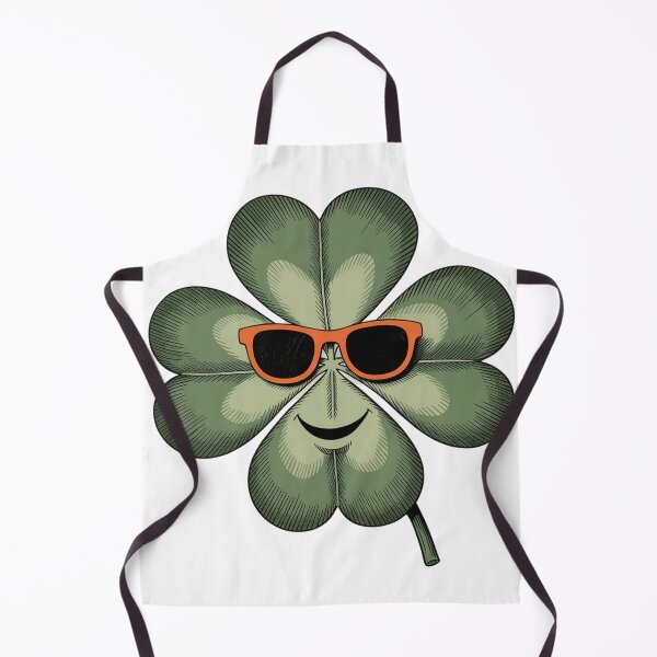 Item preview, Naturalist Four-Leaf Clover with Sunglasses designed and sold by Bloomkept.