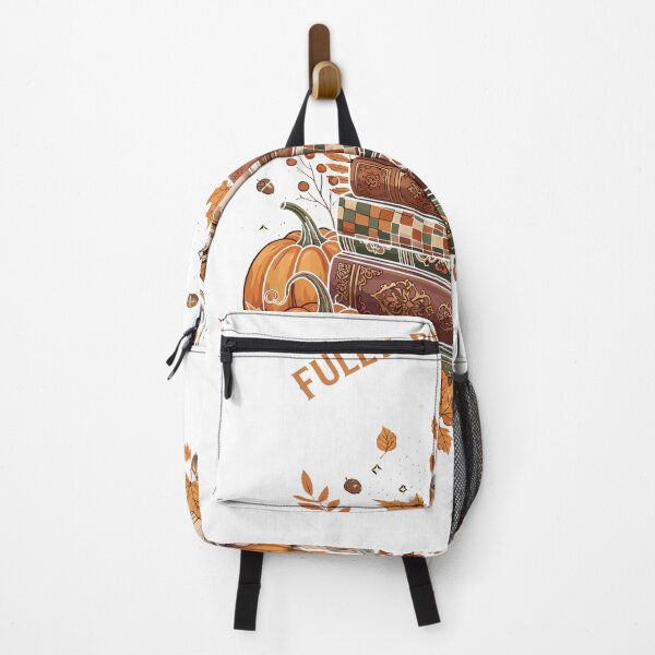 Item preview, Fully Booked for Fall Books Pumpkin Autumn Thanksgiving designed and sold by Dressed For Duty.