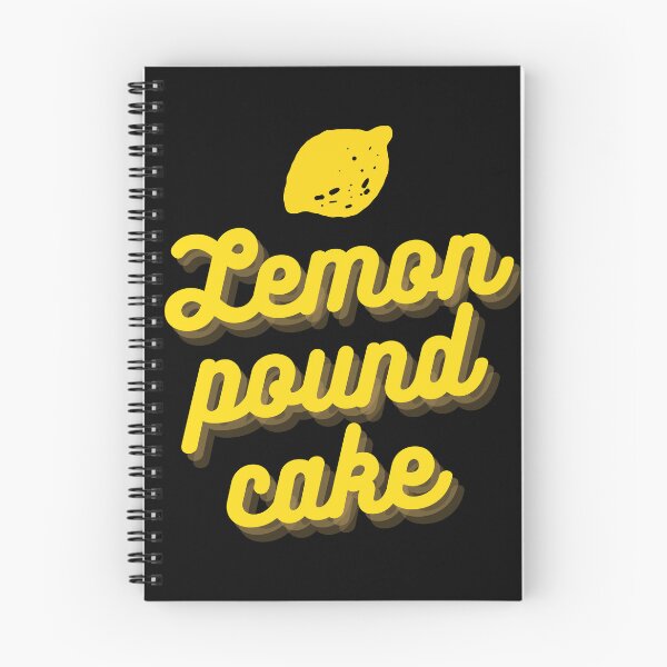 Item preview, Lemon pound cake script designed and sold by InkRiot Studios.