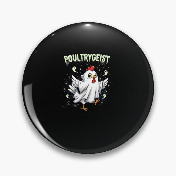 Item preview, Chicken Ghost Poultrygeist Halloween Costume Farmer designed and sold by Dressed For  Duty.