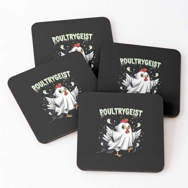 Item preview, Chicken Ghost Poultrygeist Halloween Costume Farmer designed and sold by Dressed For  Duty.