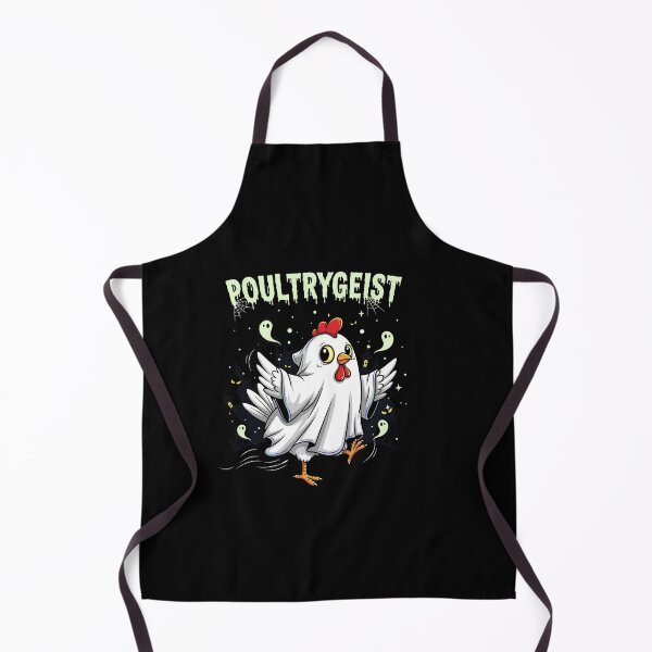 Item preview, Chicken Ghost Poultrygeist Halloween Costume Farmer designed and sold by Dressed For Duty.