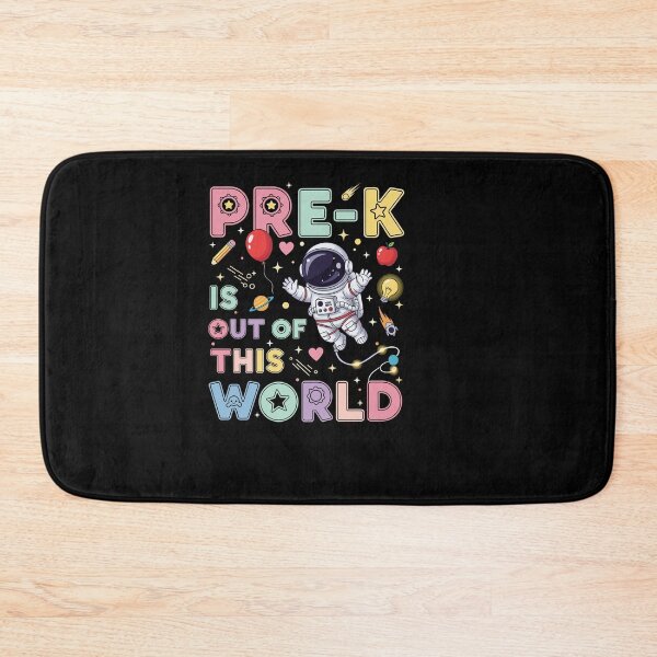 Item preview, Pre-K is Out of This World Space Planets Astronaut Teacher designed and sold by Dressed For  Duty.