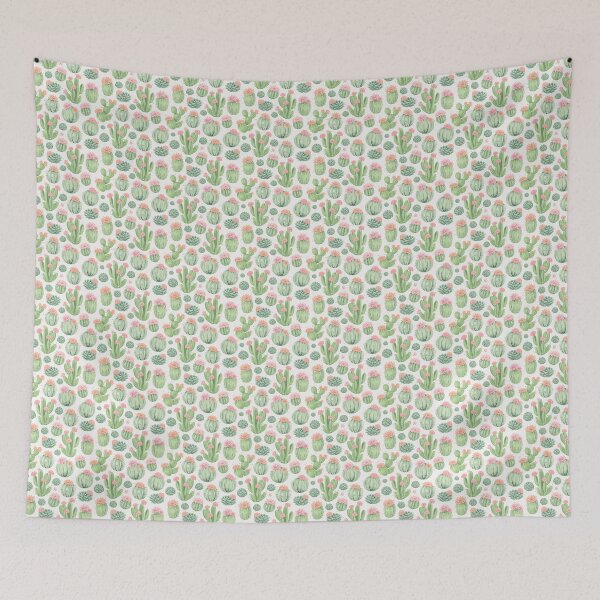 Item preview, Watercolor Cactus Garden designed and sold by Doodloom.